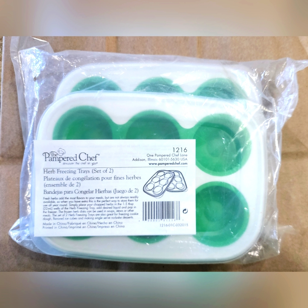 Pampered Chef: Herb Freezing Trays